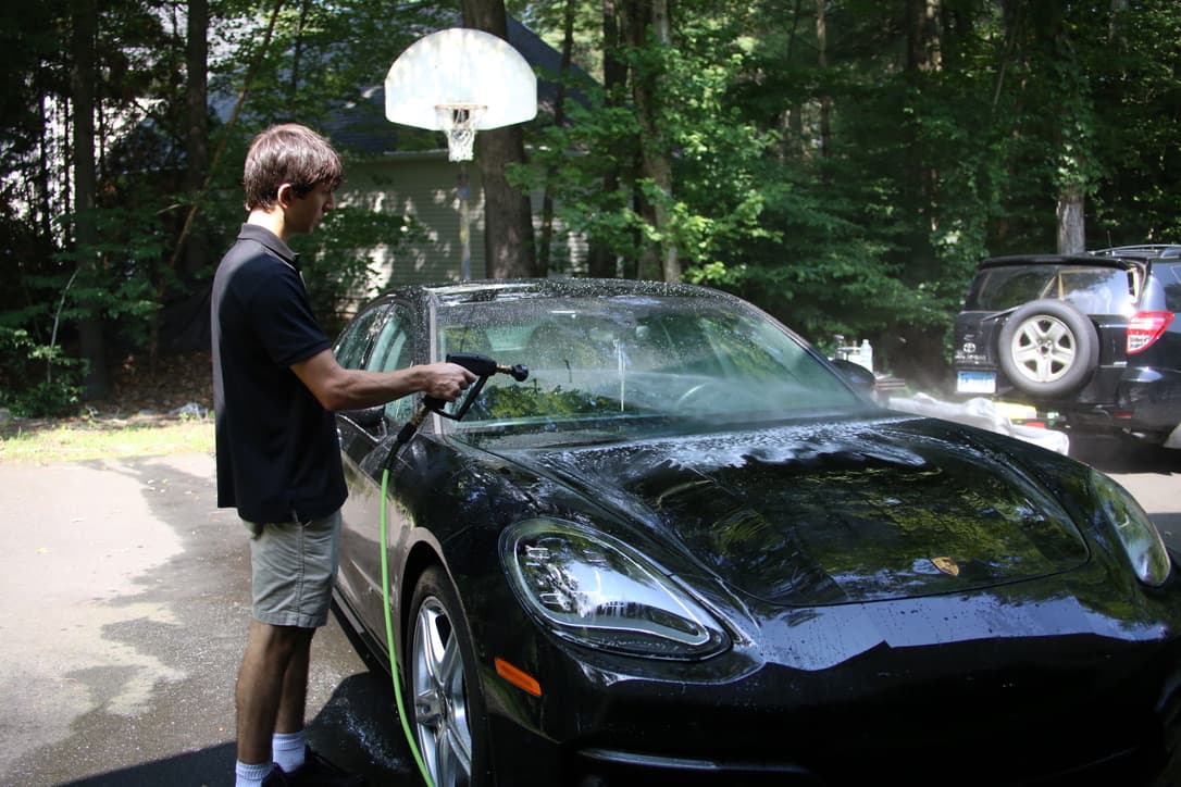Exterior car detailing - paint protection